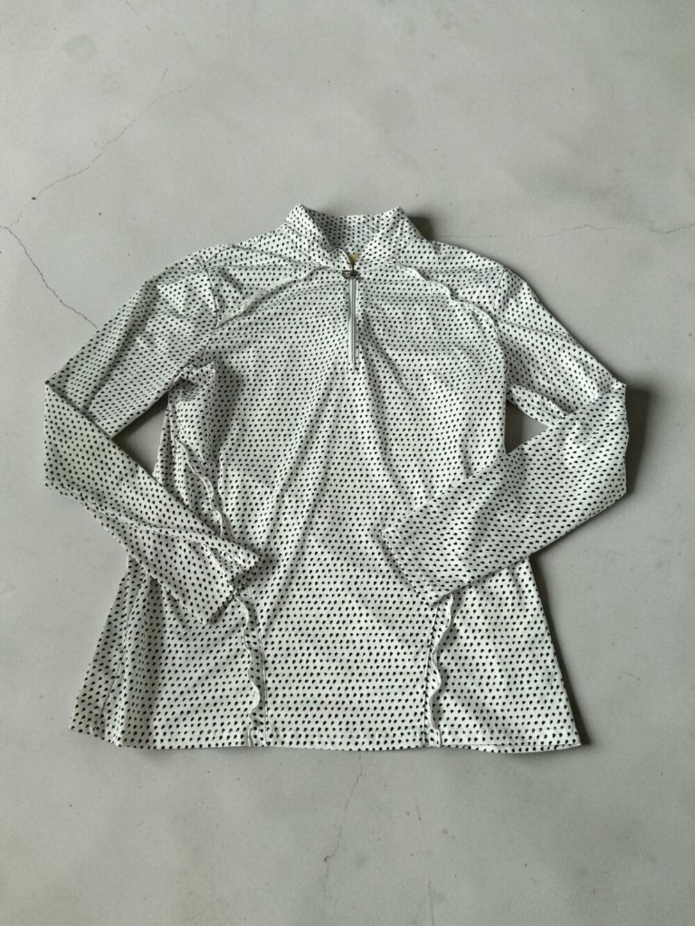 SPORT HALEY Dalmatian Long Sleeve Active Top Size Medium